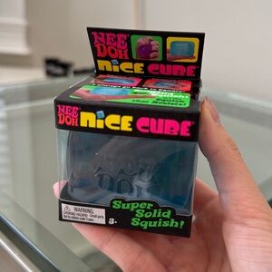 Nee Doh Nice Cube Satisfying Fidget Blue